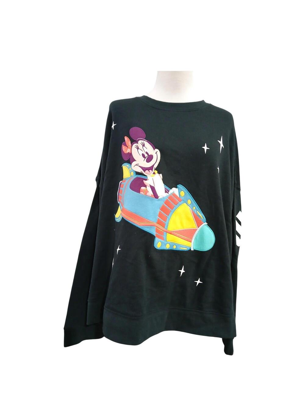 Disney Parks Spaceship Minnie Astro Orbiter Sweatshirt – Size 2XL 🚀🎀✨